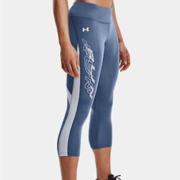 New with tags UNDER ARMOUR Women's Size S
Mileage Graphic Capri Leggings. - Picture 1 of 8
